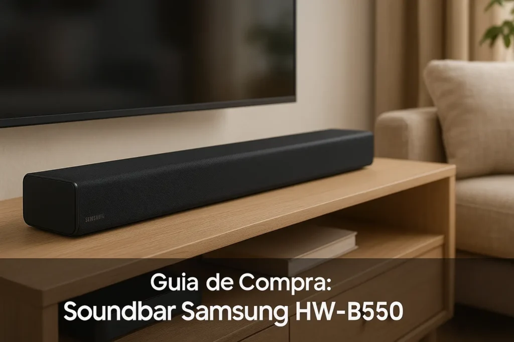 Guia de Compra: 5 Melhores Soundbar Samsung HW-B550 com Estoque no Brasil