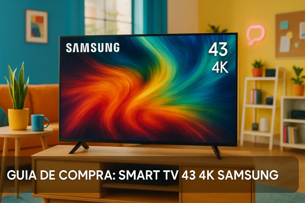 5 Melhores Smart TV 43 4K Samsung para Comprar em 2025