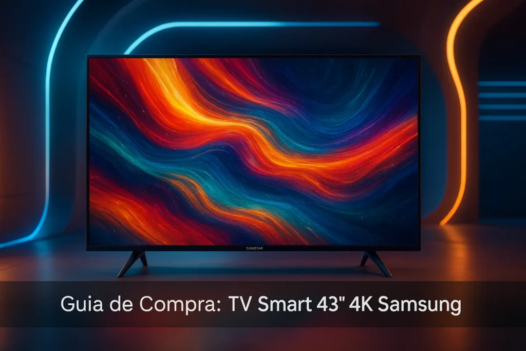 5 Melhores TV Smart 43 4K Samsung com Entrega Rápida