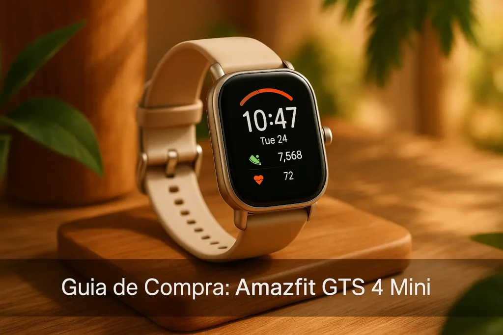Guia de Compra: 5 Melhores Amazfit GTS 4 Mini Segundo Nossos Testes
