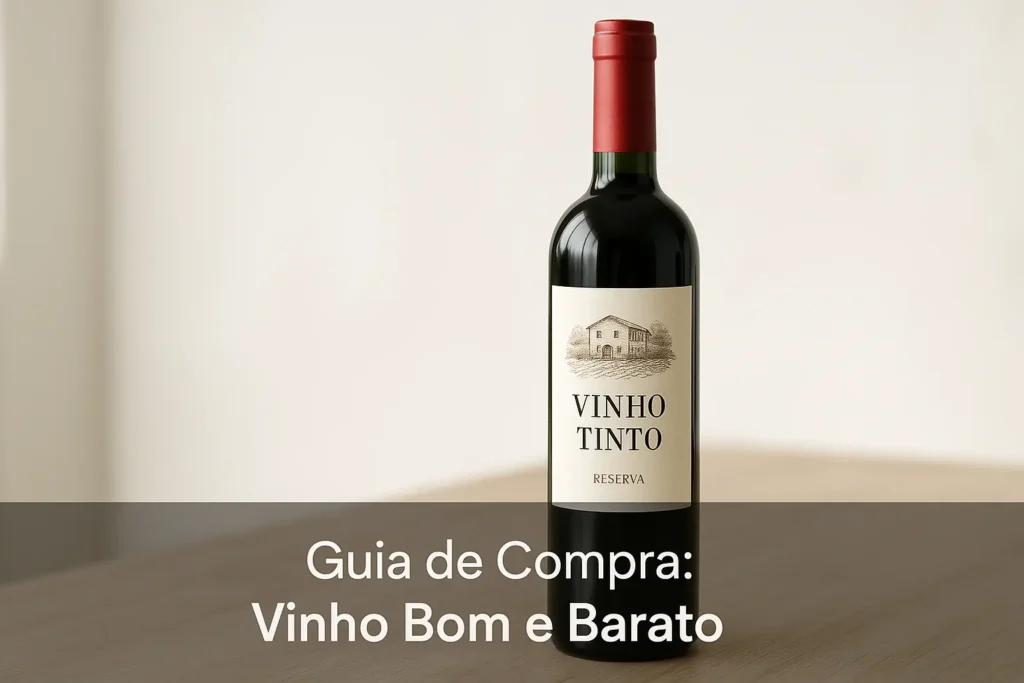 5 Vinhos Bons e Baratos para Aproveitar em 2025