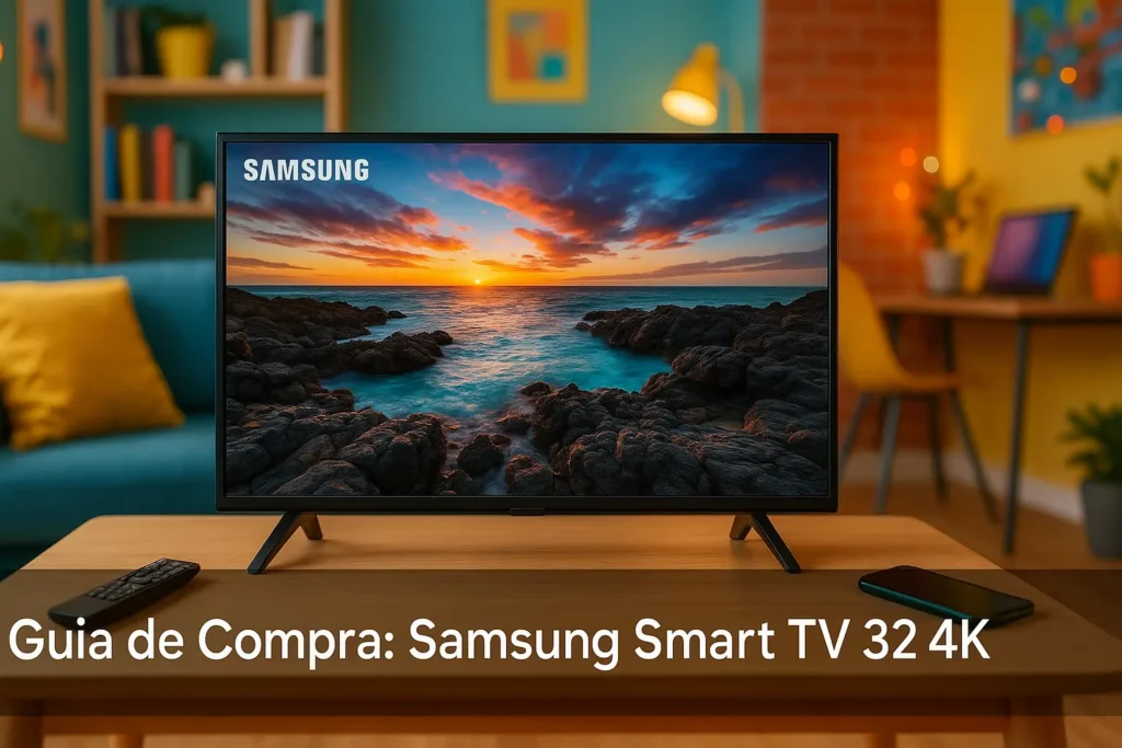 Guia de Compra: 5 Melhores Samsung Smart TV 32 4K com Estoque no Brasil