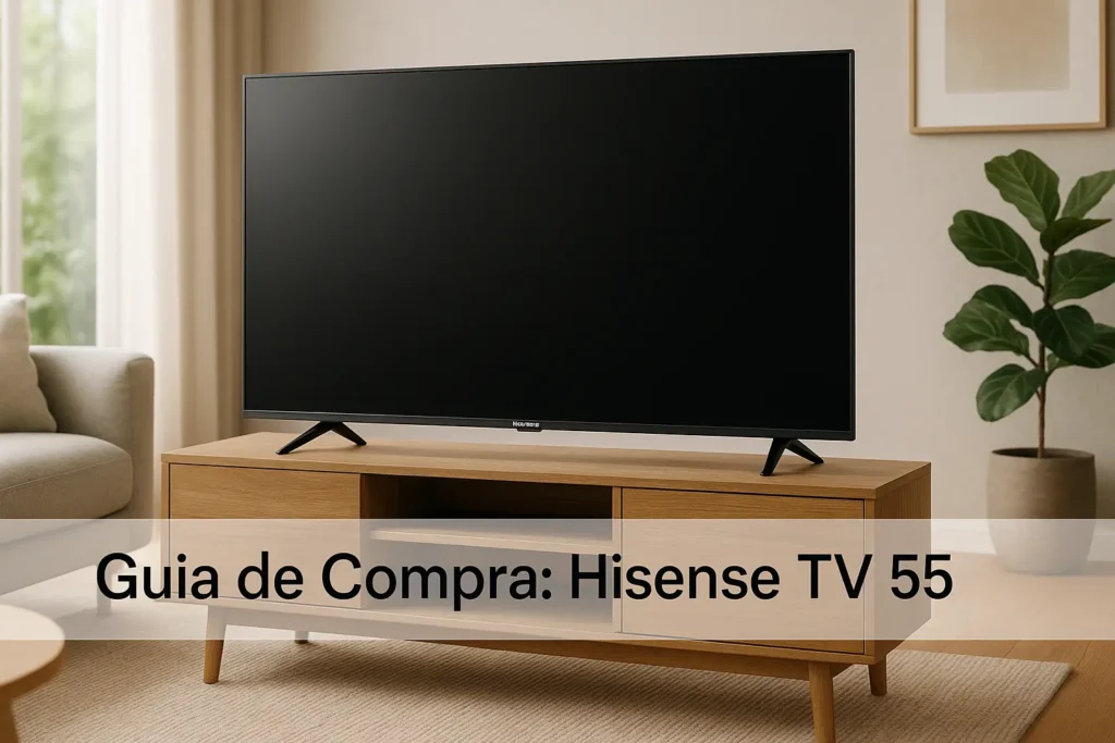 Guia de Compra: 5 Melhores Hisense TV 55" com Alta Avaliação