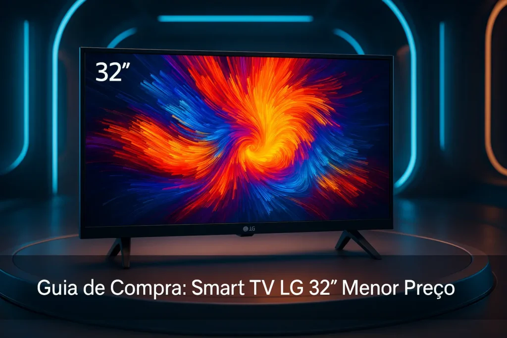 5 Melhores Smart TVs LG 32" com Menor Preço
