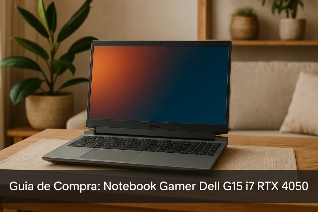 5 Melhores Notebook Gamer Dell G15 i7 RTX 4050 com Garantia e Suporte no Brasil