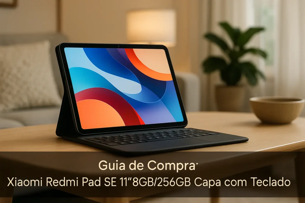 Guia de Compra: 5 Melhores Xiaomi Redmi Pad SE 11" 8GB/256GB Capa com Teclado