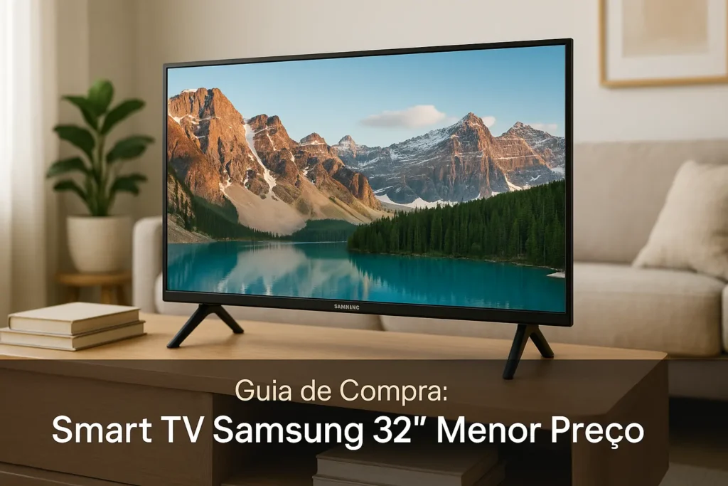 Guia de Compra: 5 Melhores Smart TV Samsung 32" com Menor Preço