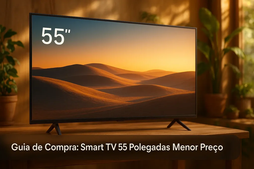 5 Melhores Smart TVs 55 Polegadas com Menor Preço