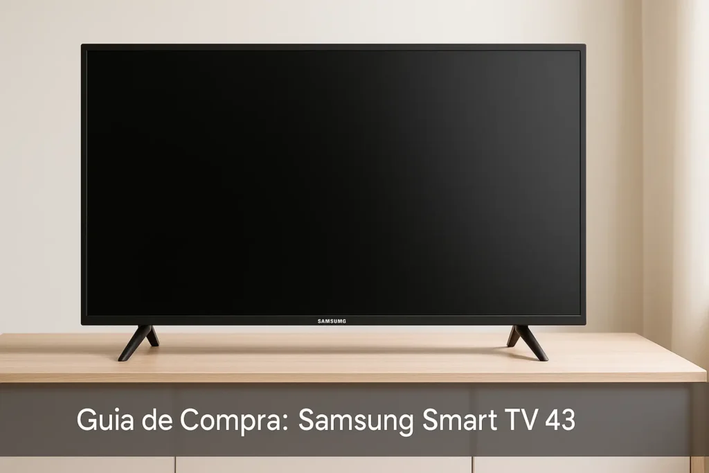 Guia de Compra: 5 Melhores Samsung Smart TV 43 com Estoque no Brasil
