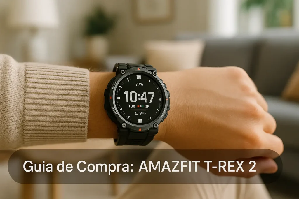 5 Melhores Amazfit T-Rex 2 para Quem Busca Resistência Extrema