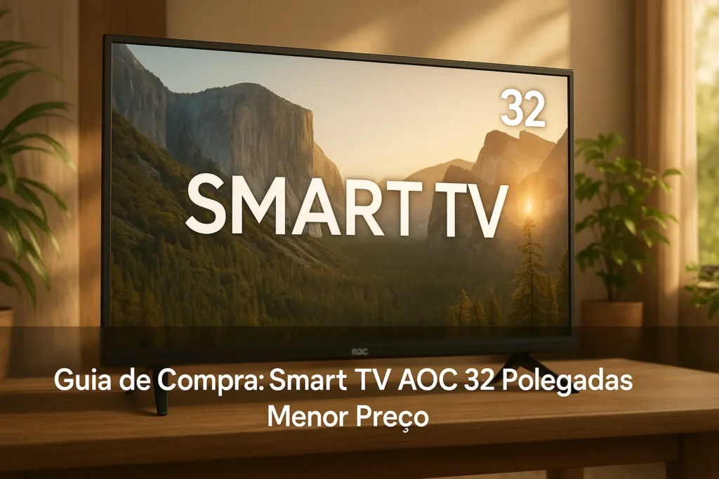 Guia de Compra: 5 Melhores Smart TVs AOC 32” com Menor Preço