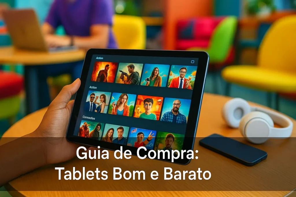 Guia de Compra: 5 tablets bom e barato acima de 4,5★