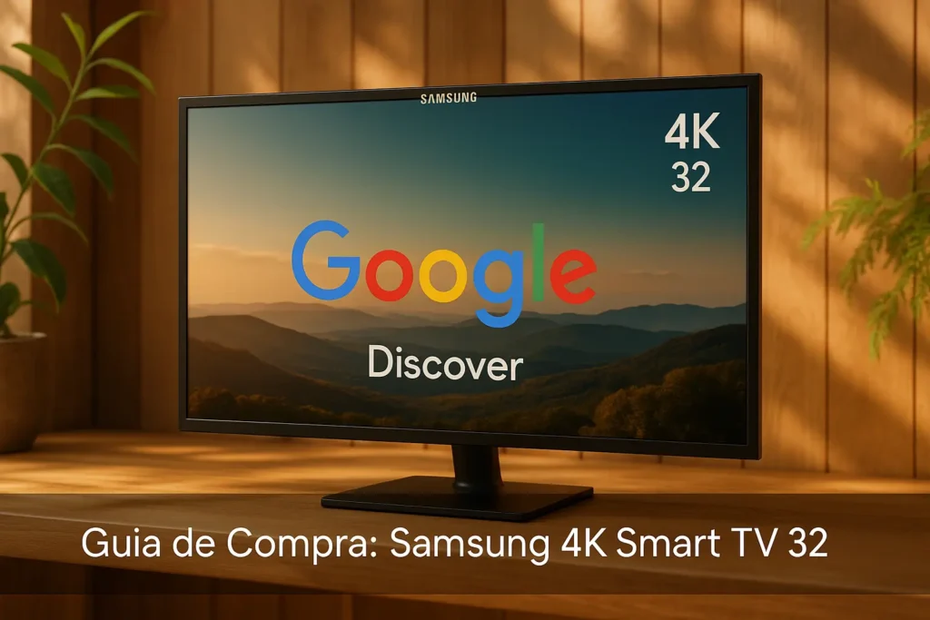 5 Samsung 4K Smart TV 32” com Melhor Qualidade de Imagem