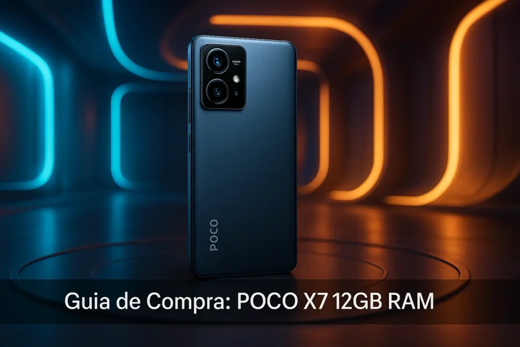 Potência em Dobro: 5 poco x7 12gb ram imbatíveis