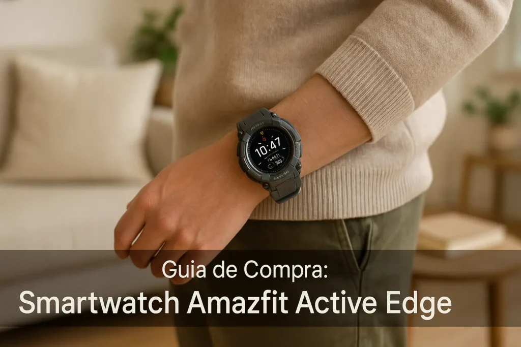 Ofertas imperdíveis: 5 smartwatch amazfit active edge em destaque