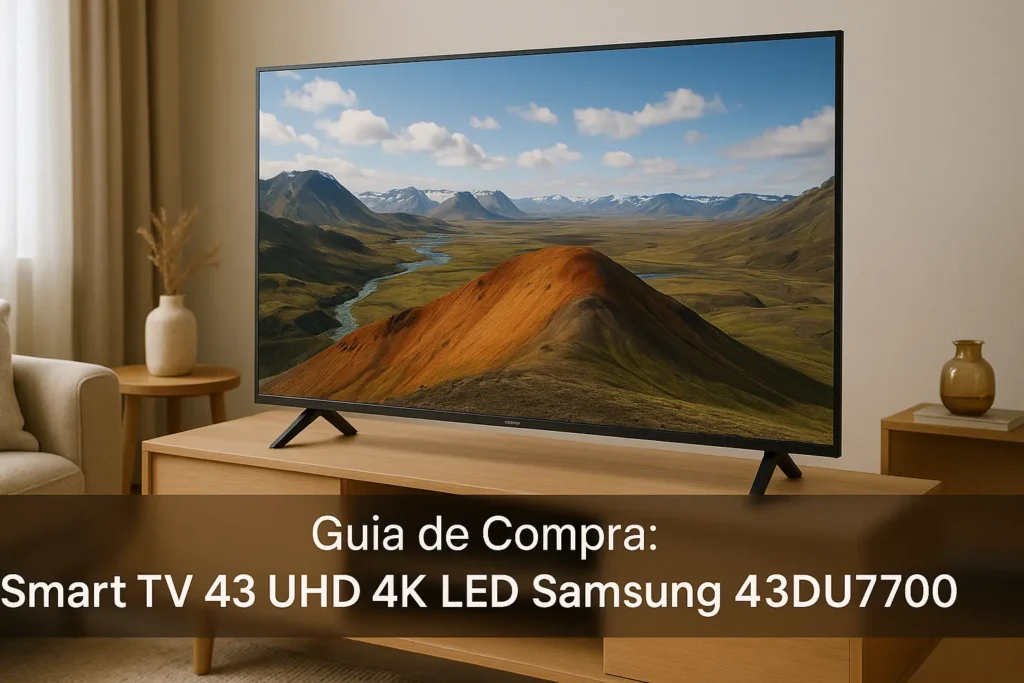 Cinema em Casa: 5 Smart TVs 43'' 4K que Impressionam