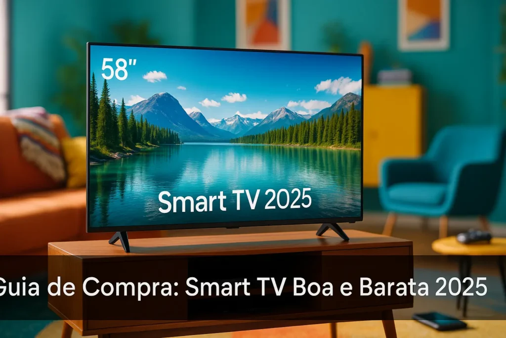 5 Melhores Smart TVs Boas e Baratas 2025