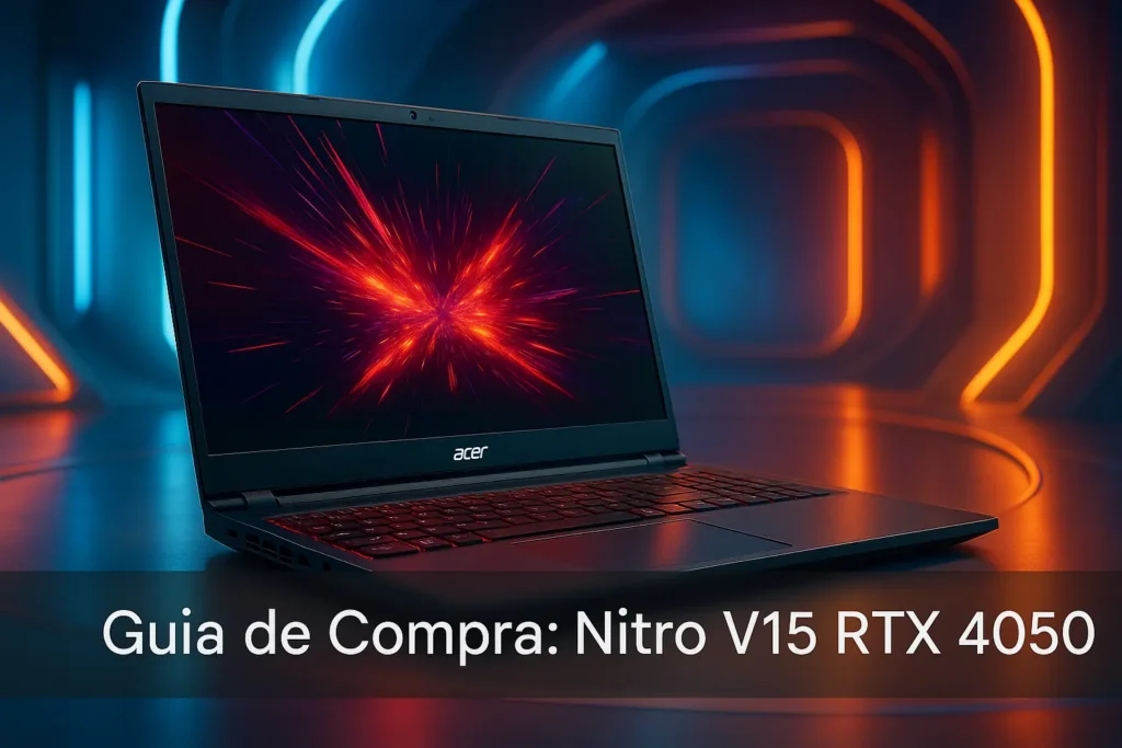 Ofertas de até 18%: 5 Acer Nitro V15 RTX 4050