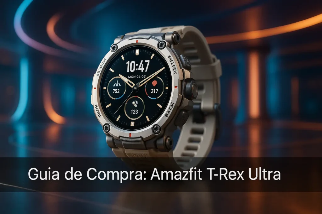 Ultra ou 3? Top 5 Amazfit T-Rex para Aventura