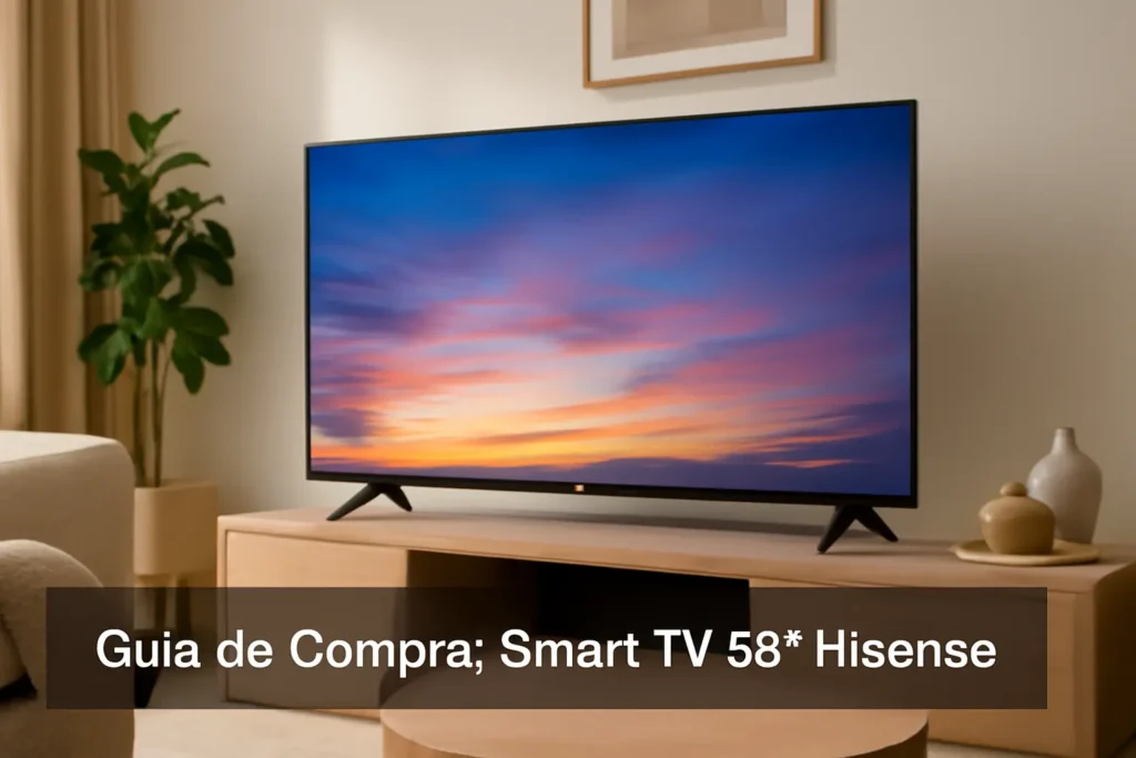 Guia de Compra: As 5 Melhores Smart TVs de 58" para 2025