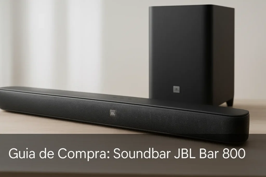 Som 3D: 5 soundbar jbl bar 800 para cinema em casa
