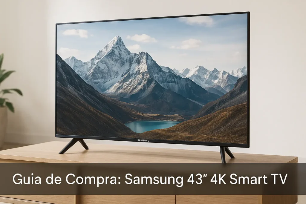 Samsung 43 4K Smart TV: 5 Melhores Modelos 2025