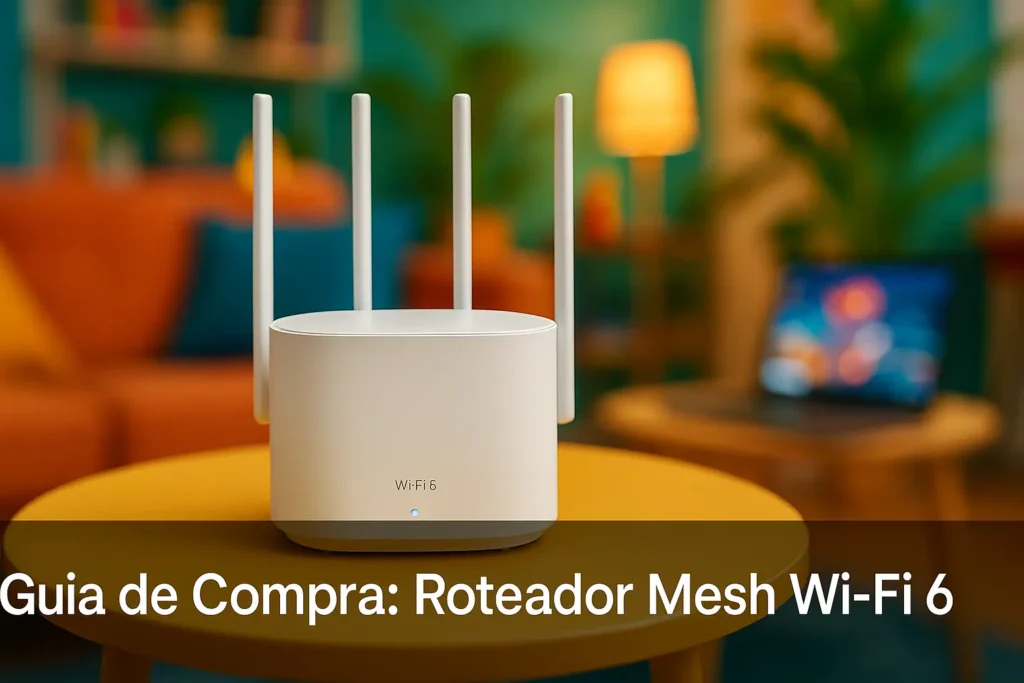Guia de Compra: 5 Melhores Roteador Mesh WiFi 6 para 2025