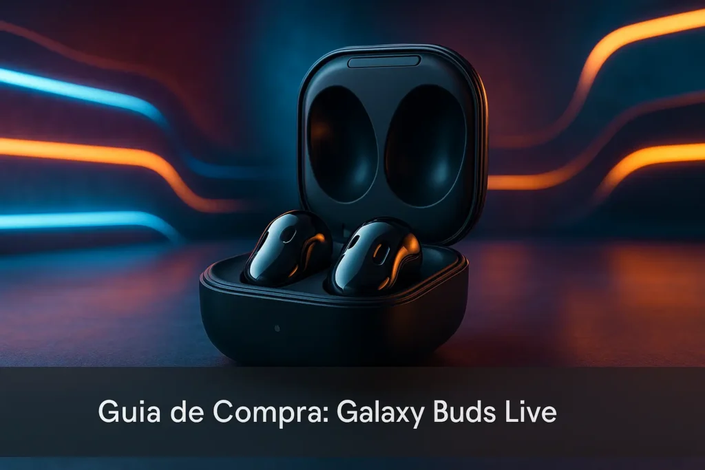 5 Melhores Fones de Ouvido Samsung Galaxy Buds Live – Preto