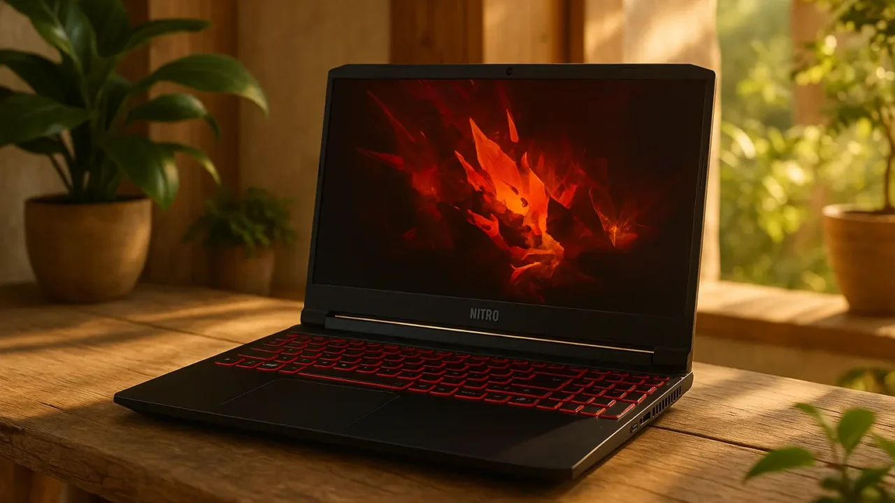 6 Notebook Gamer Nitro 5 com nota máxima dos usuários em 08/05/2025 23:59:01