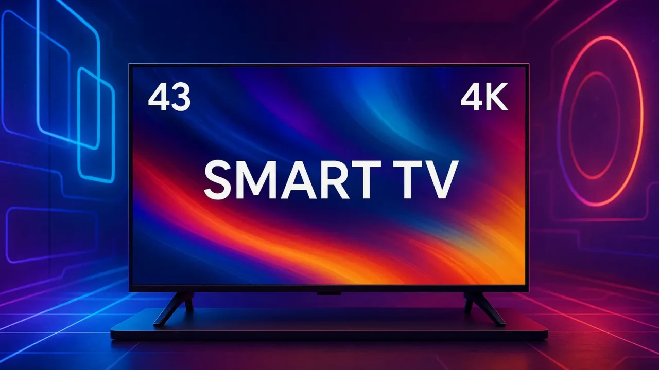5 Melhores Smart TVs 43 4K para Pagar Menos