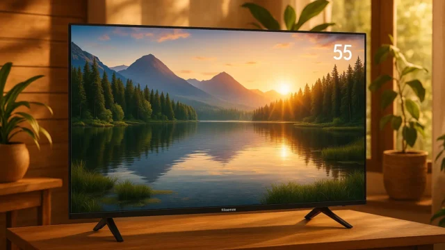 Desempenho que Encanta: 5 TVs 4K que Desafiam a tv hisense 55