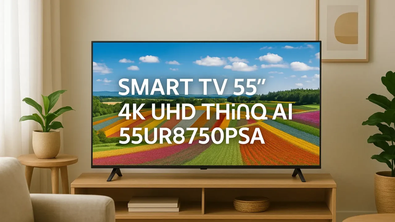 6 Melhores Smart TV 55 LG 4K UHD ThinQ AI 55UR8750PSA para o Dia a Dia