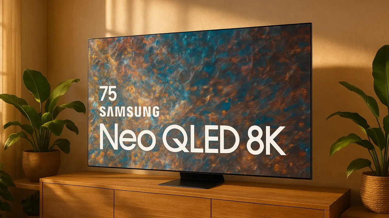 Melhor smart TV 75 polegadas 8K Samsung Neo QLED