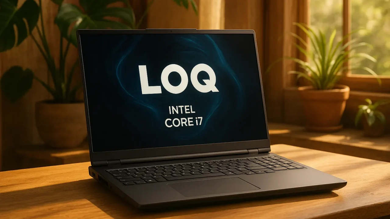 Notebook LOQ i7 Lenovo potente e acessível