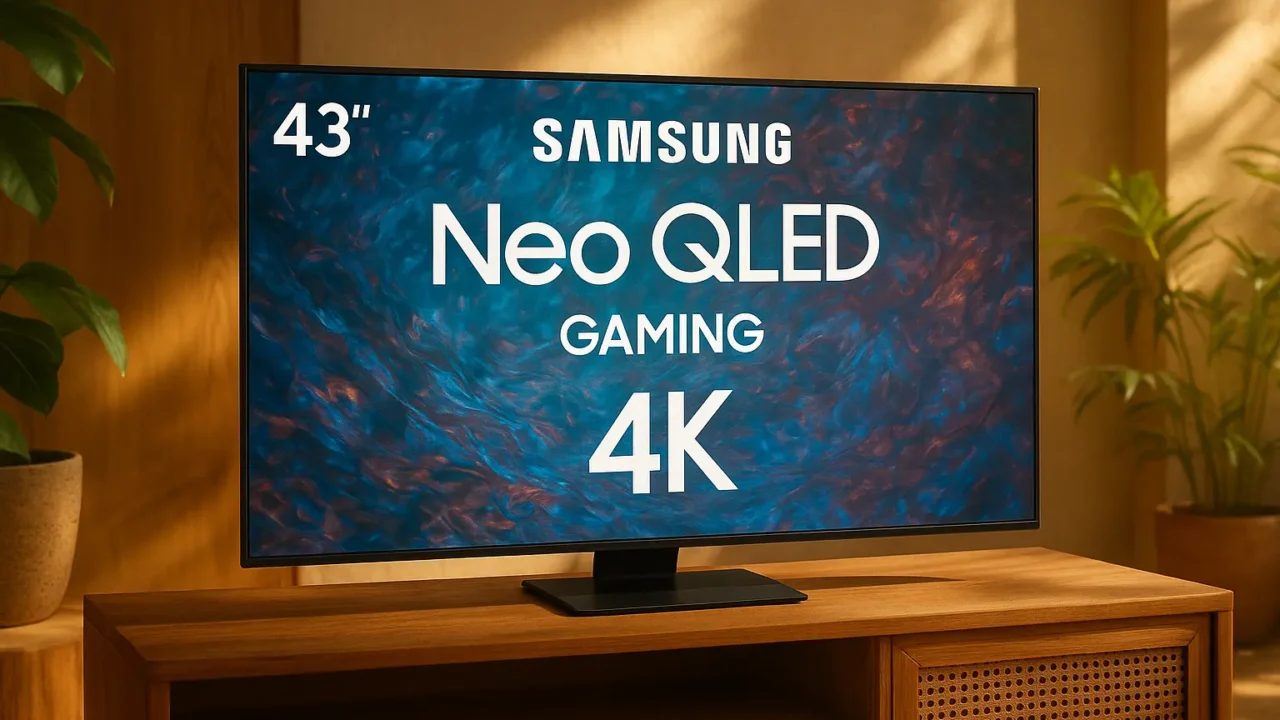 Performance de ponta: 6 smart TV 43 polegadas Samsung gaming NEO QLED 4K que se destacam
