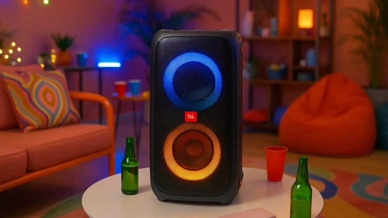 Caixa de som Bluetooth JBL PartyBox Stage 320 até R$3.399: 6 escolhas com avaliações ★4,5