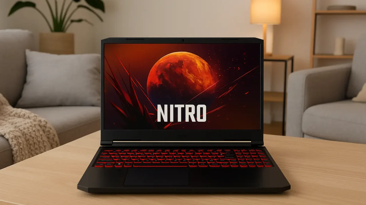 Guia rápido: 6 notebook gamer Nitro com recursos avançados