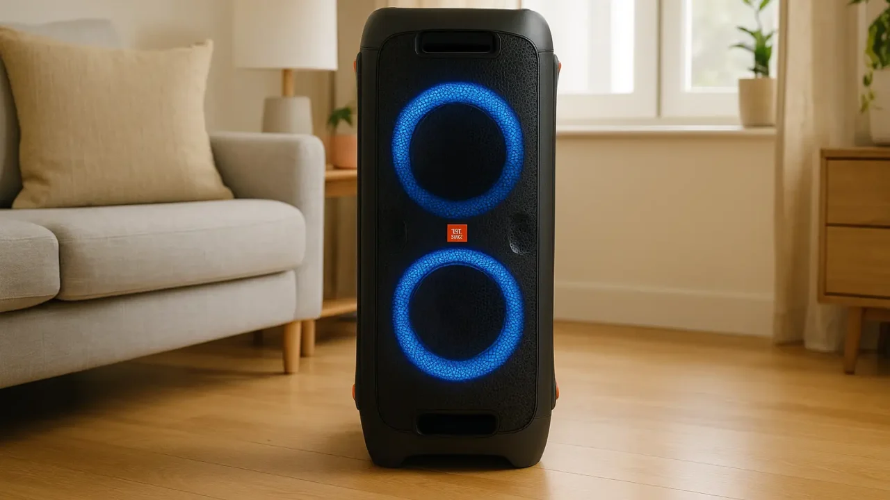 Design premium: 6 caixas JBL Partybox por preço justo