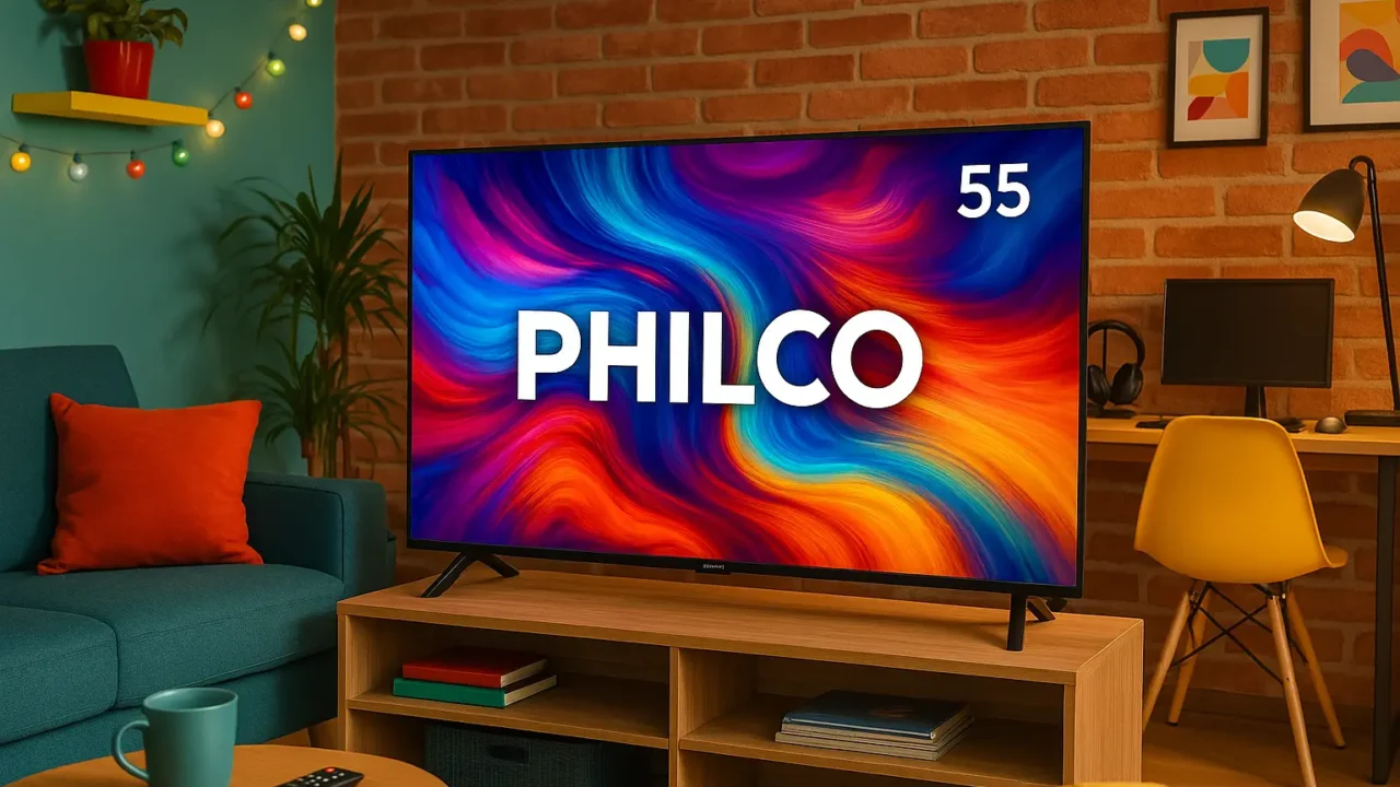Menos de 200g: 6 smart tv 55 polegadas Philco ultraleves em 2025