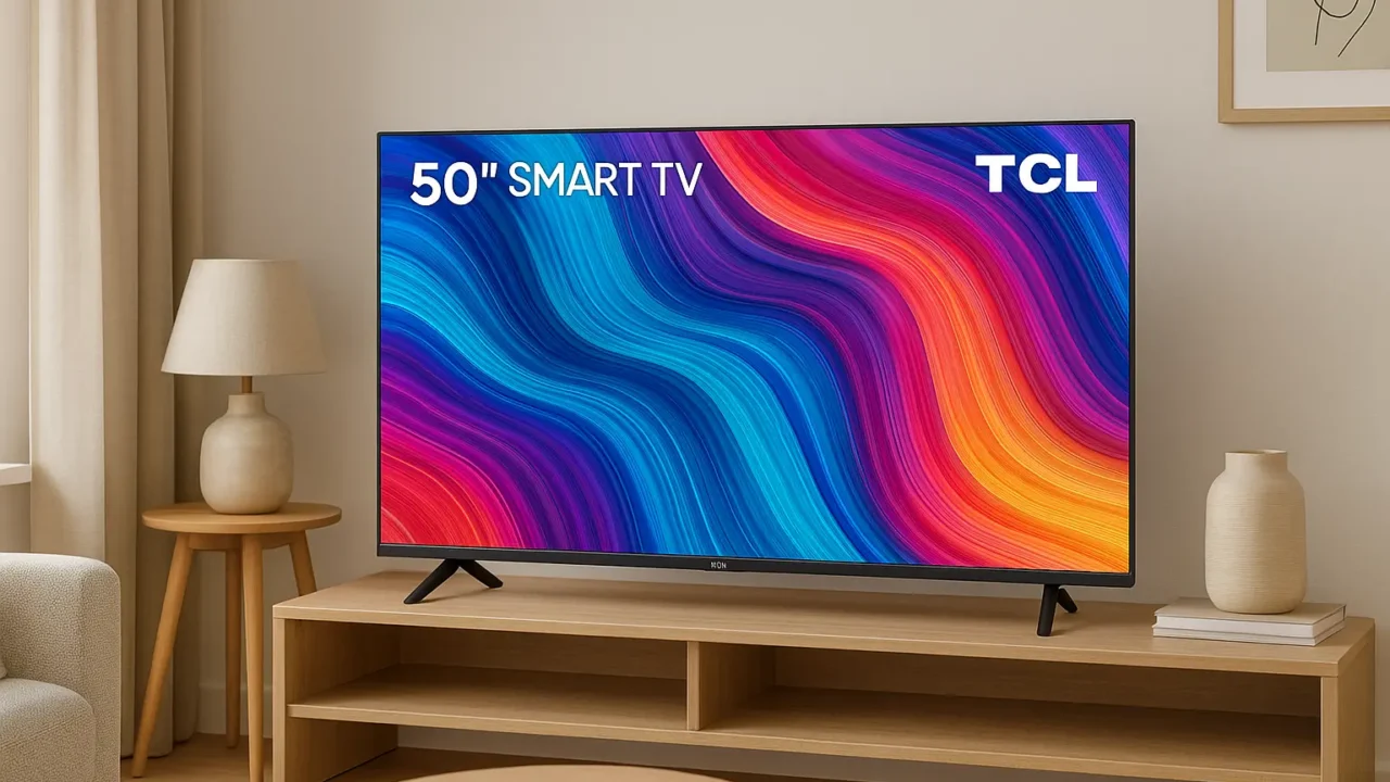 Melhor smart TV 50 TCL custo-benefício 2025