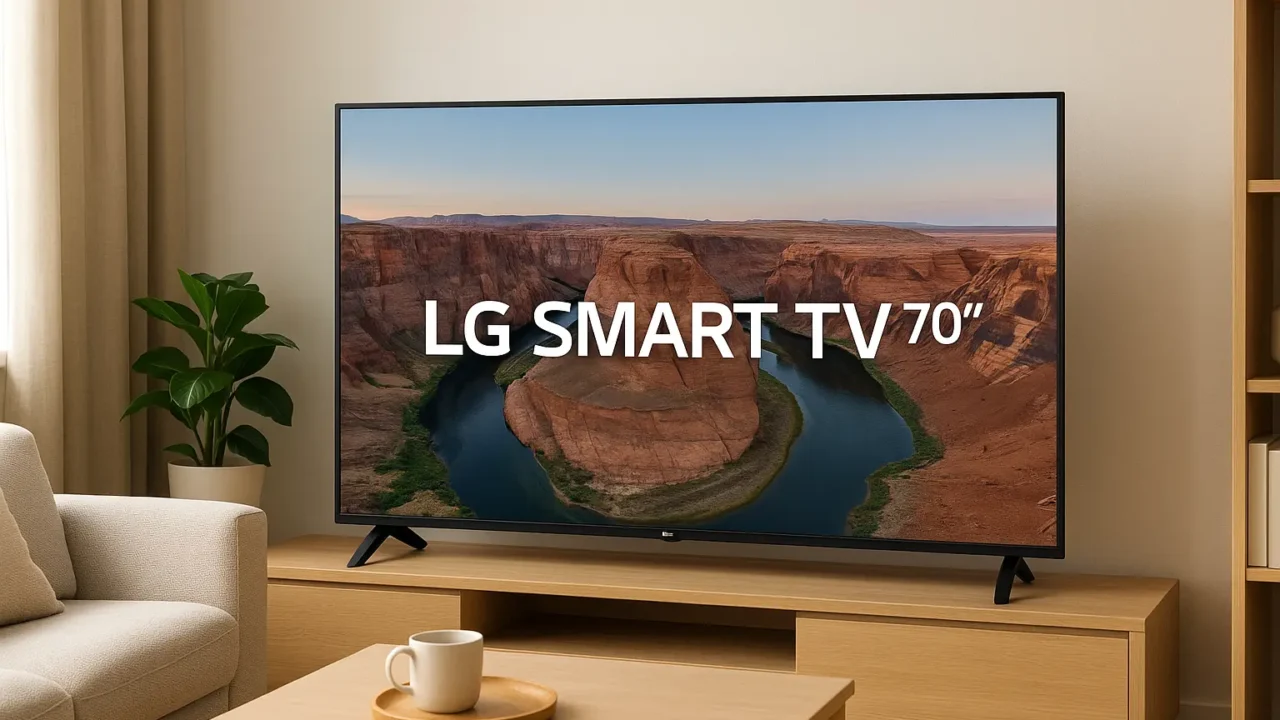 Desconto exclusivo: 6 smart tv 70 LG com ofertas na Amazon