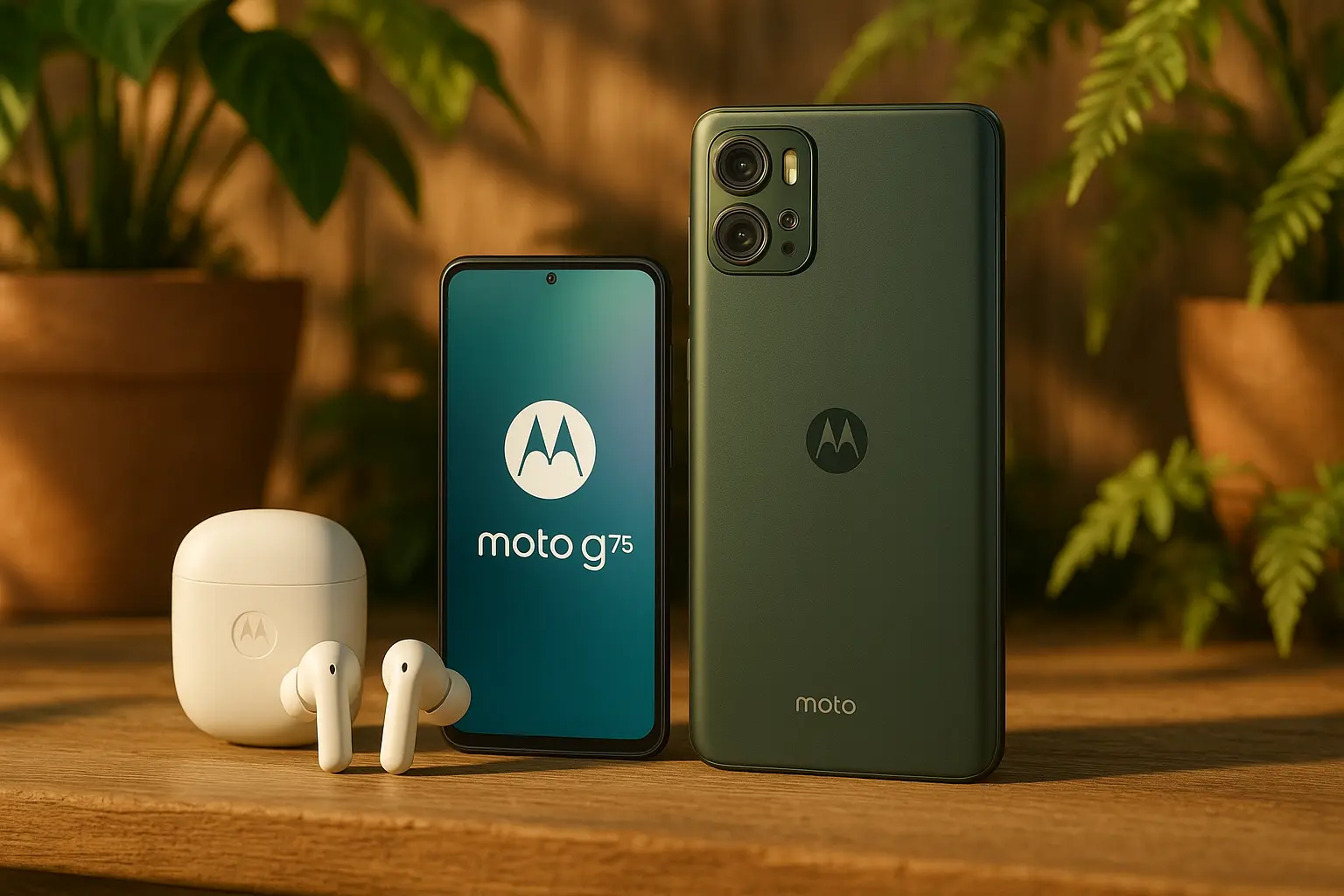 Smartphone Motorola Moto G75 5G barato com alta avaliação
