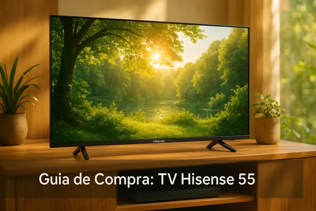 Desempenho que Encanta: 5 TVs 4K que Desafiam a tv hisense 55