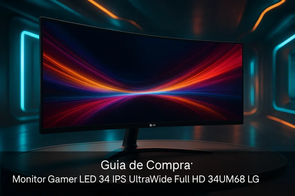 5 Melhores Monitor Gamer LED 34 IPS Ultrawide Full HD 34UM68 LG