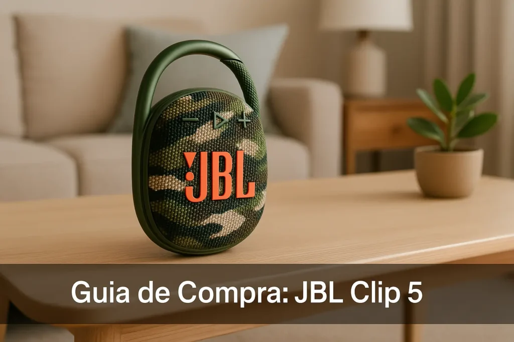 JBL Clip 5 Camuflado: 5 Opções Imperdíveis em 2025
