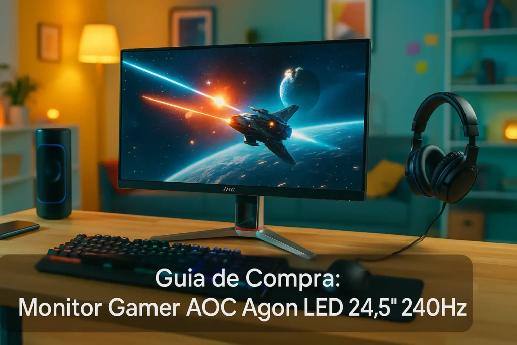 Guia de Compra: 5 Melhores Monitor Gamer AOC Agon LED 24.5 240Hz