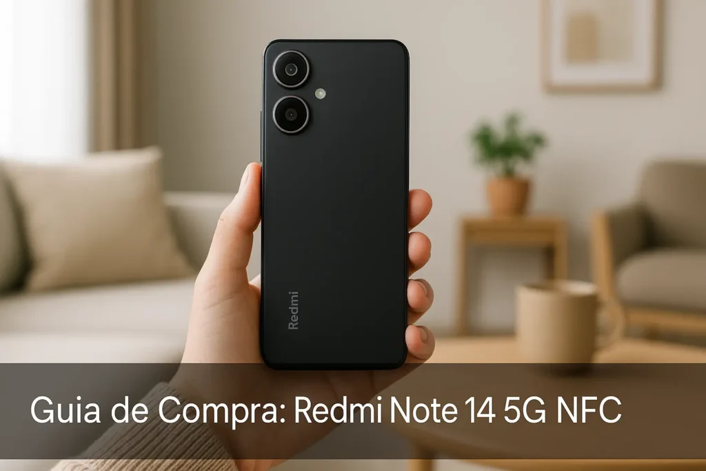 Guia de Compra: 5 Melhores Redmi Note 14 5G NFC