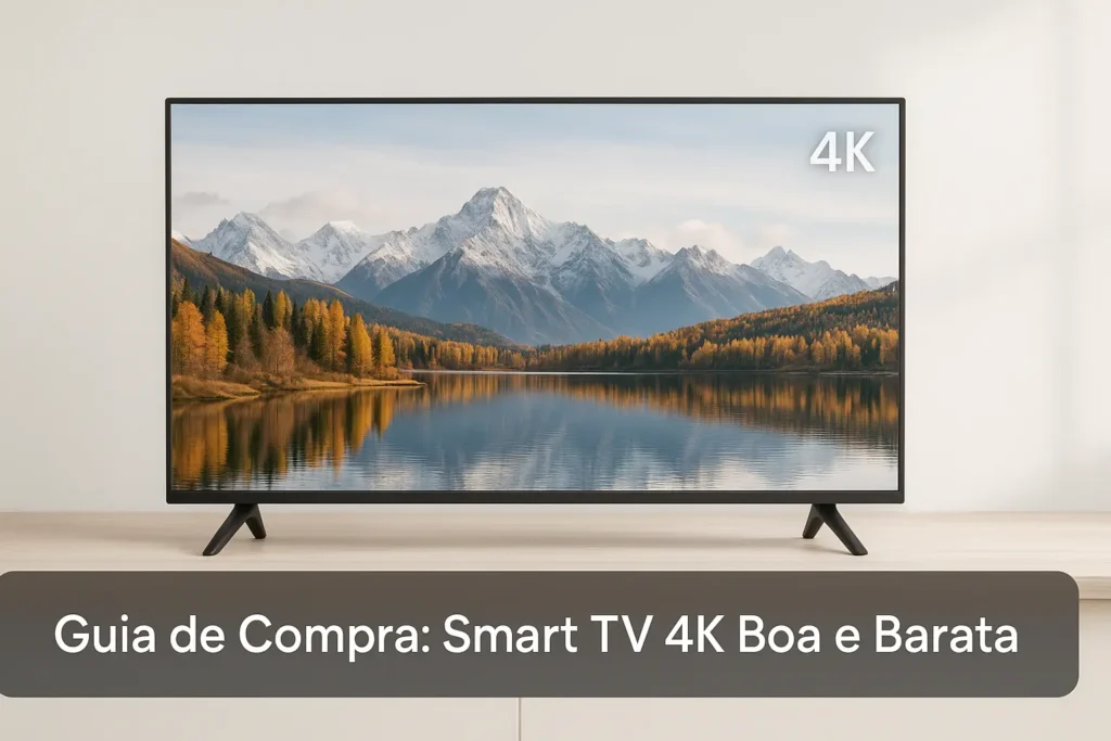 5 Melhores Smart TV 4K Boa e Barata com Garantia no Brasil