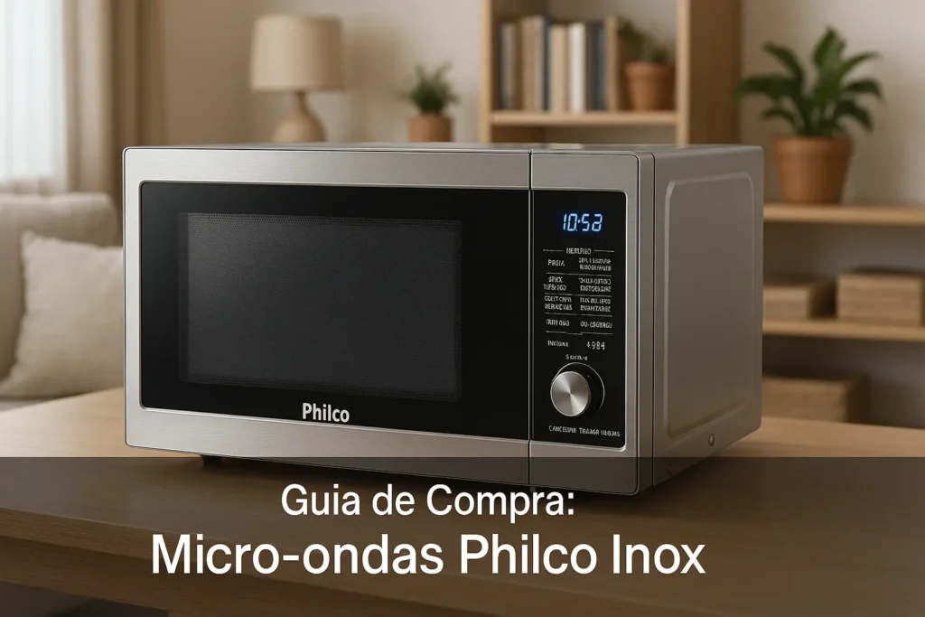Guia de Compra: 5 Melhores Micro-ondas Philco Inox