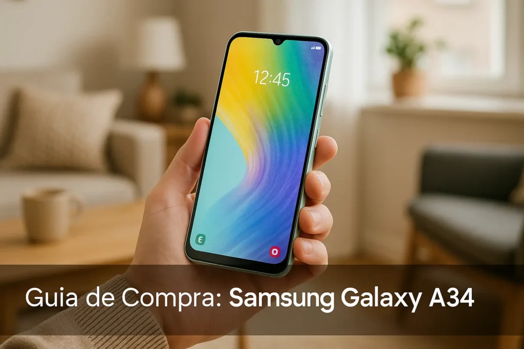 Melhor Samsung Galaxy A34 custo-benefício